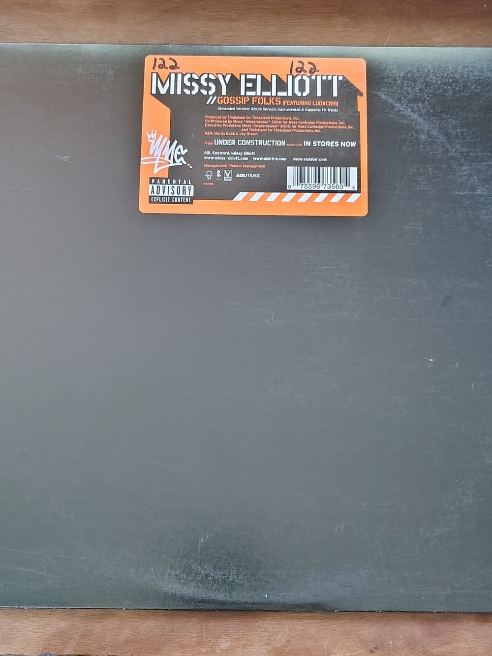 Missy Elliott Feat. Ludacris - Gossip Folks - Elektra - 67356-0 - Vinyl - 2003